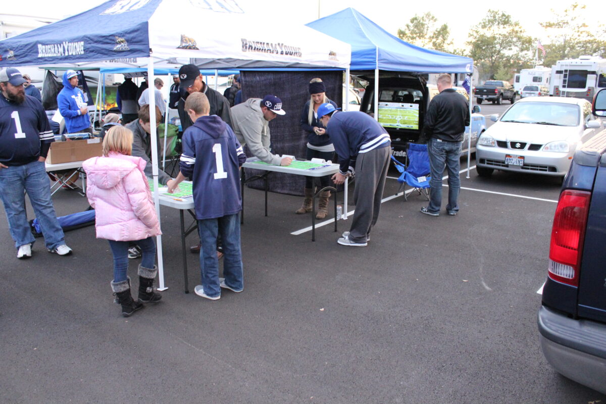 Some fans are bringing BYU tailgating to a whole new level News